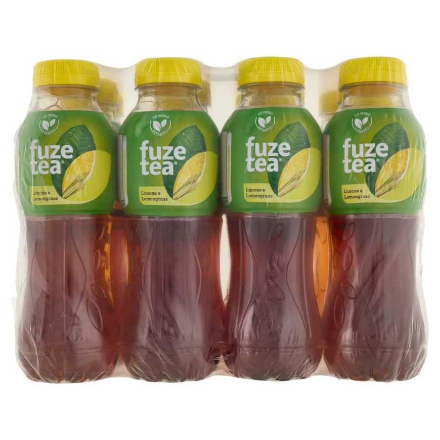 Fuzetea Холодный чай со вкусом лимона и лемонграсса, ПЭТ, 400 мл