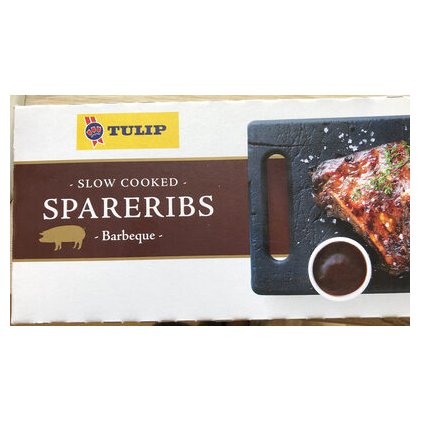 Tulip slow cooked barbecue spareribs, 550 g