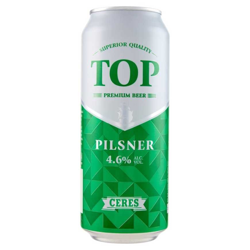Ceres Пиво Top Pilsner в банке, 0,5 л