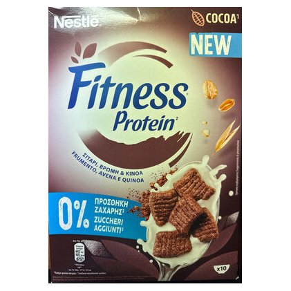 Nestlé сухие завтраки Fitness Protein какао, 310 г