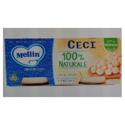Mellin пюре из нута 100% натуральное, 2х80 г