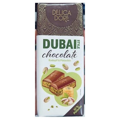 Delica Dore шоколад в дубайском стиле, 140 г