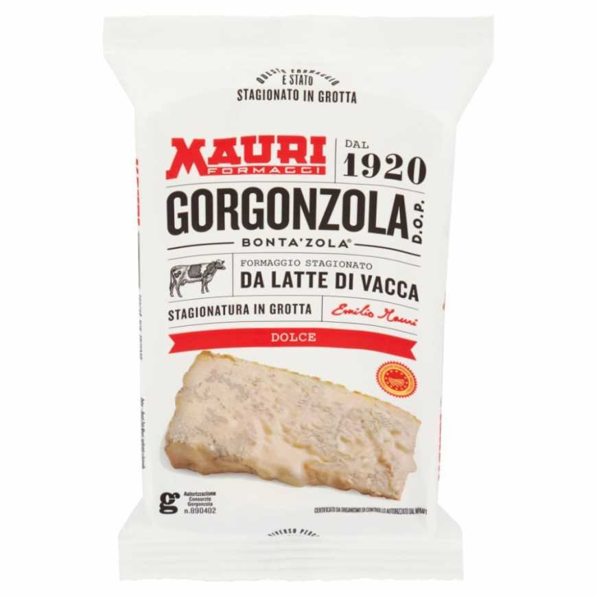 Сыр Mauri Gorgonzola 1/8 головки в лотке, 1,55 кг