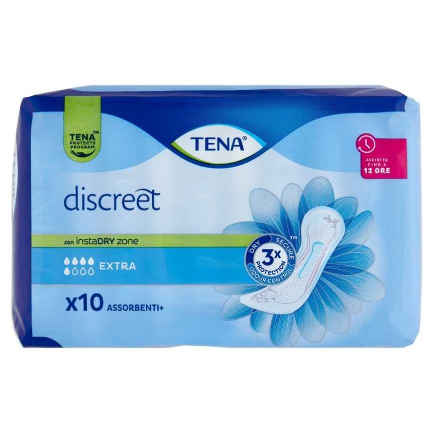 Tena Distreet Extra pads, 10 pcs