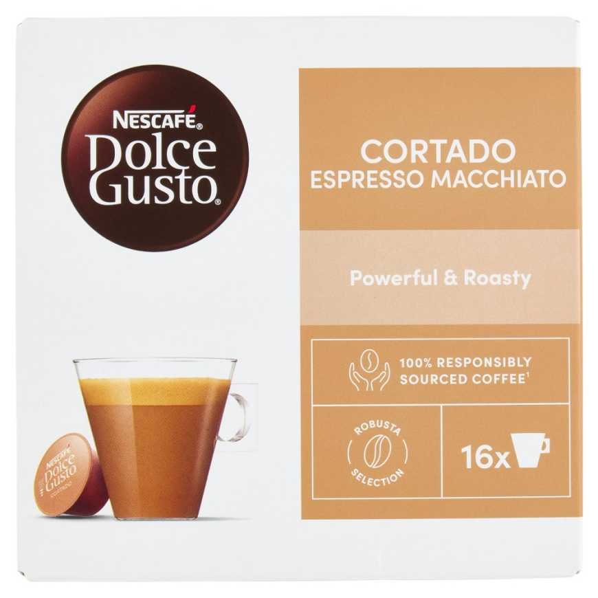 Nescafé Dolce Gusto Кофе в капсулах Cortado Espresso Macchiato, 16 шт.