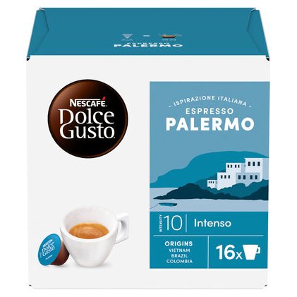 Nescafé кофе в капсулах Dolce Gusto Espresso Palermo, 16 шт.
