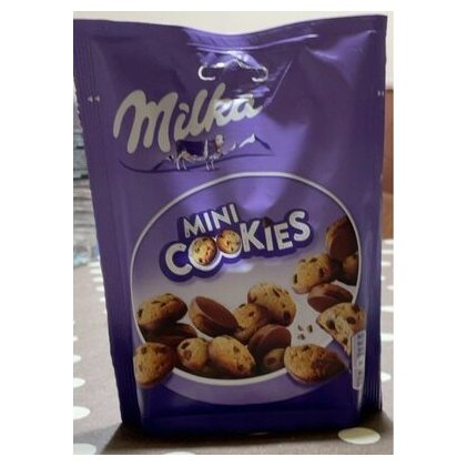Milka мини-печенье с шоколадом, 110 г
