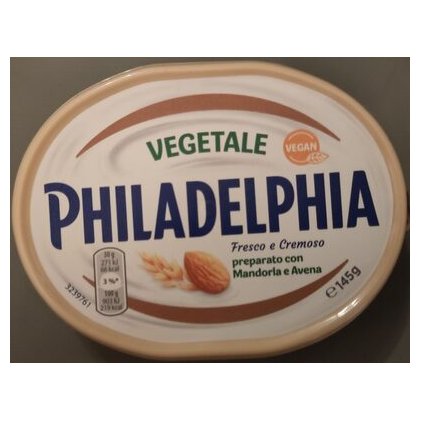 Mondelez Philadelphia Vegetale plant-based cream cheese, 145 g