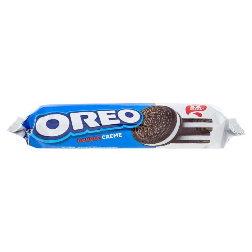 Oreo Double Creme Tube biscuits with double vanilla cream, 157 g