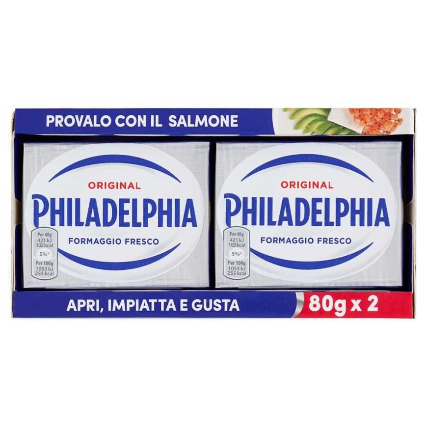 Philadelphia Сливочный сыр, 2 шт. × 80 г