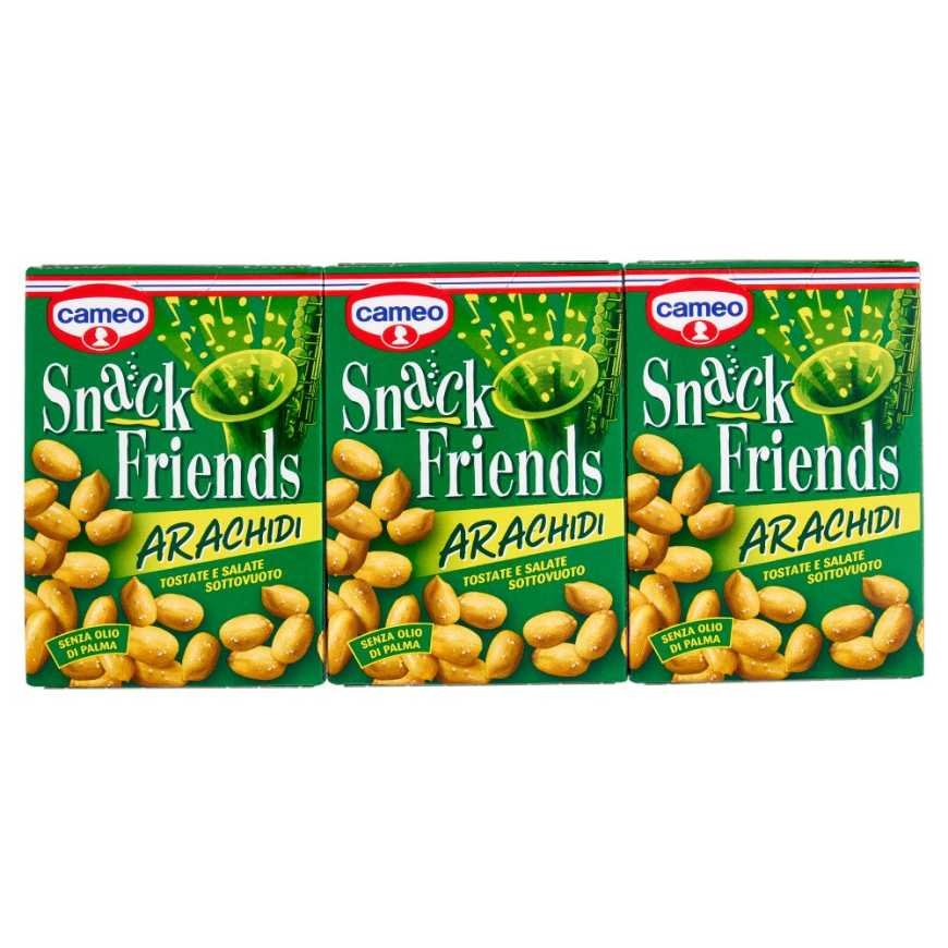 CAMEO Арахис снек Friends, 3 × 40 г