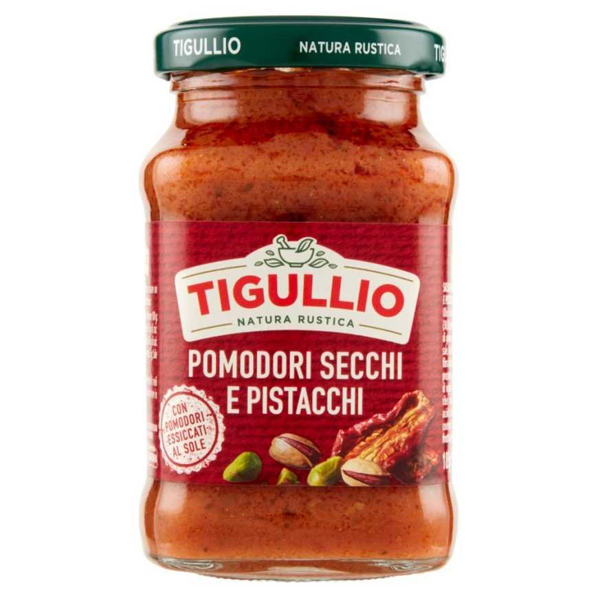 Tigullio Star Песто с вялеными томатами и фисташками Star Tigullio Pesto Pomodori Secchi e Pistacchi, 190 г
