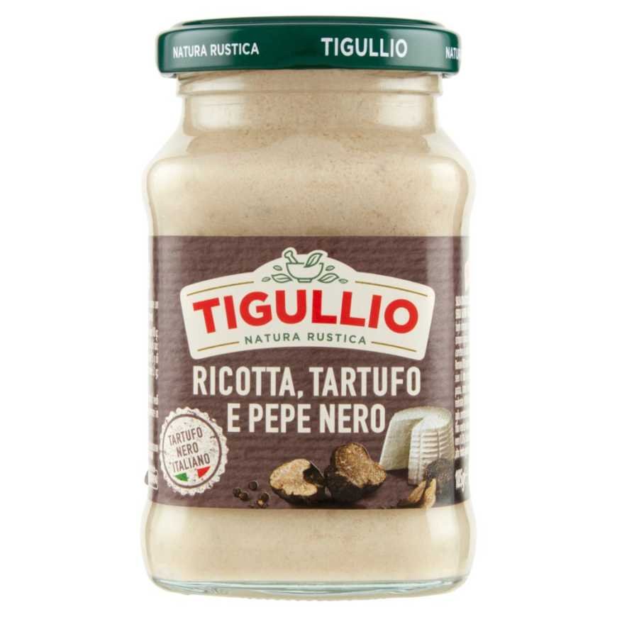 Tigullio Star Песто с рикоттой, трюфелем и черным перцем Star Tigullio Pesto Ricotta Tartufo e Pepe Nero, 185 г