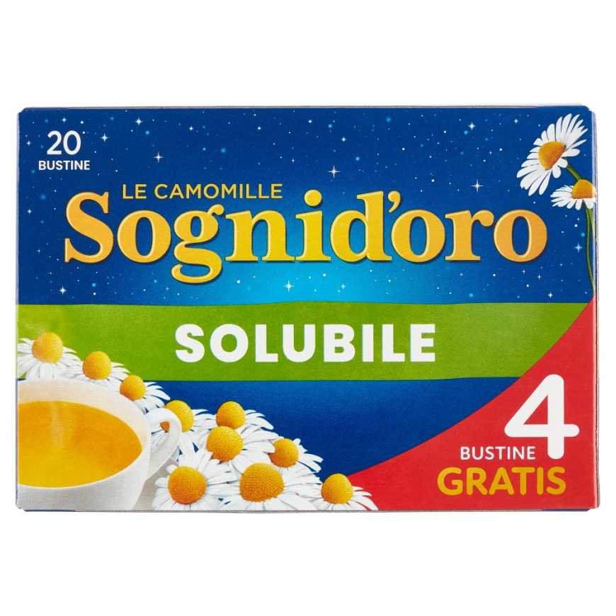 Sogni d'Oro растворимый ромашковый чай, 20 фильтр-пакетов