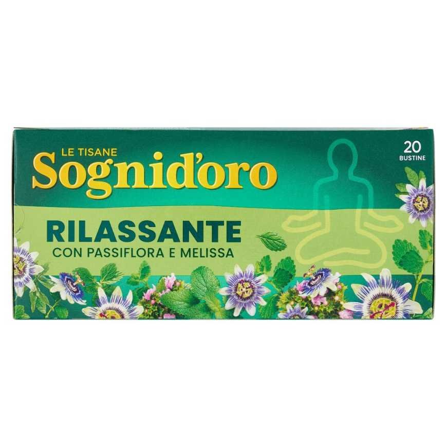 Sogni d'oro Успокаивающий травяной чай, 20 фильтр-пакетов