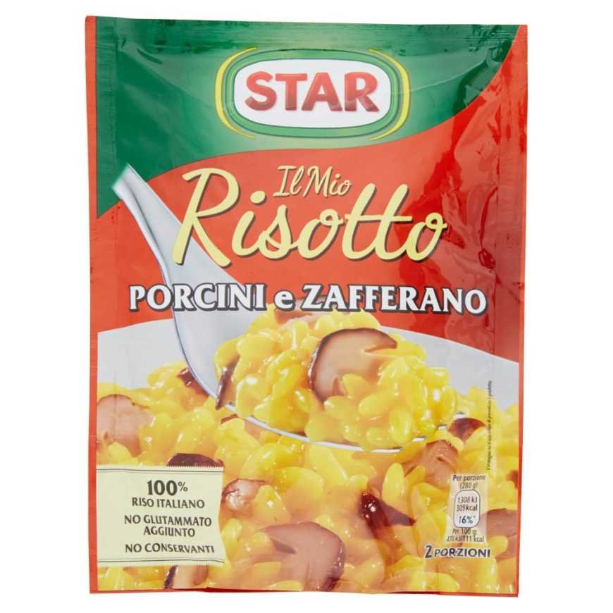Star Ризотто с грибами и шафраном, 175 г