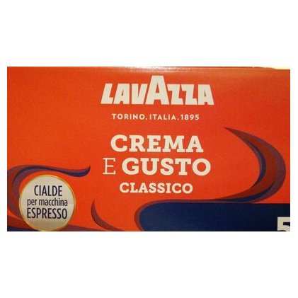 Lavazza кофе в чалдах Crema e Gusto, 50 шт.