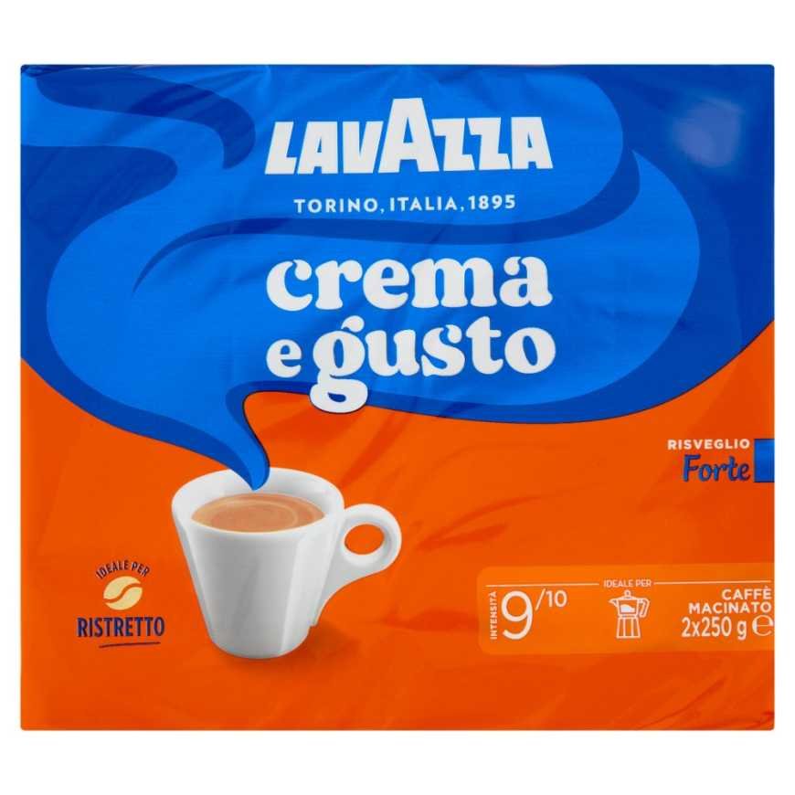 Lavazza Кофе молотый Crema e Gusto Forte, 2 шт. по 250 г