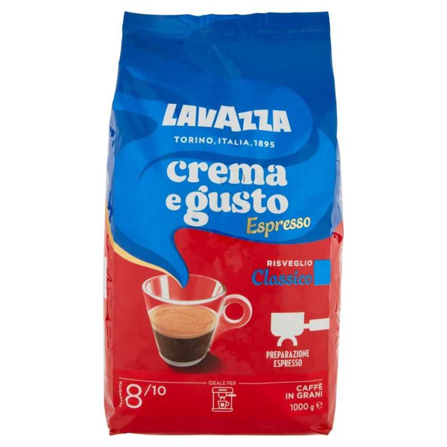 Lavazza Caffè Crema e Gusto Classico coffee beans, 1 kg