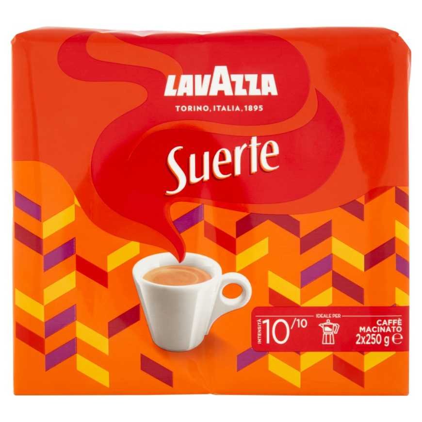 Lavazza Кофе молотый Suerte, 2 шт. по 250 г
