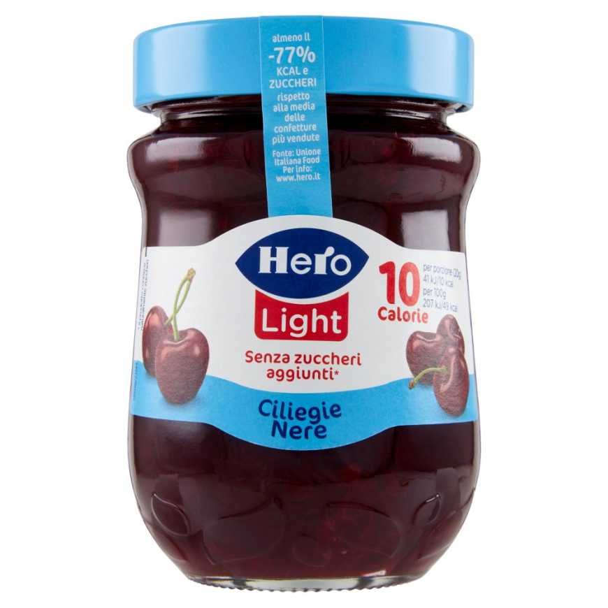 Hero Light джем из черной вишни, 280 г