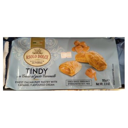 Asolo Dolce вафли с карамелью Tindy, 100 г