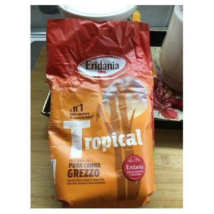 Eridania Tropical коричневый тростниковый сахар, 1 кг