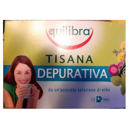 Equilibra детокс травяной чай, 15 пакетиков, 30 г