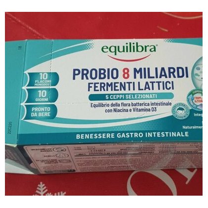 Equilibra Probio пробиотик 8 миллиардов, 10 флаконов