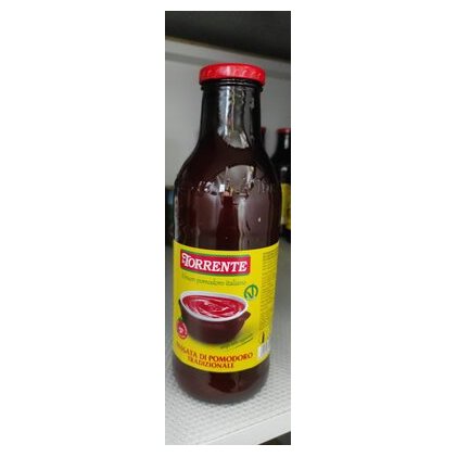 La Torrente традиционное томатное пюре passata тип пивная бутылка, 700 г