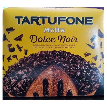 Motta рождественский кекс Tartufone Dolce Noir с шоколадом, 650 г