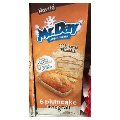 Matilde Vicenzi цельнозерновое пирожное Plumcake, 190 г