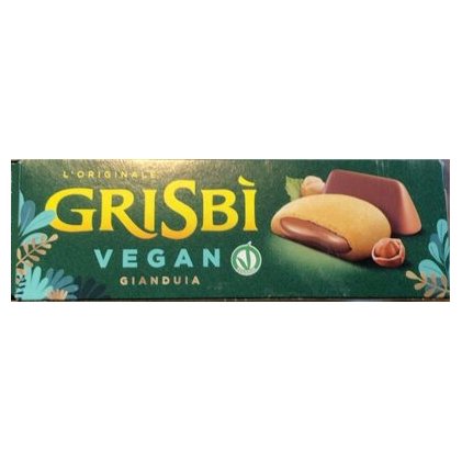 Grisbì веганское печенье Vegan Gianduja, 135 г