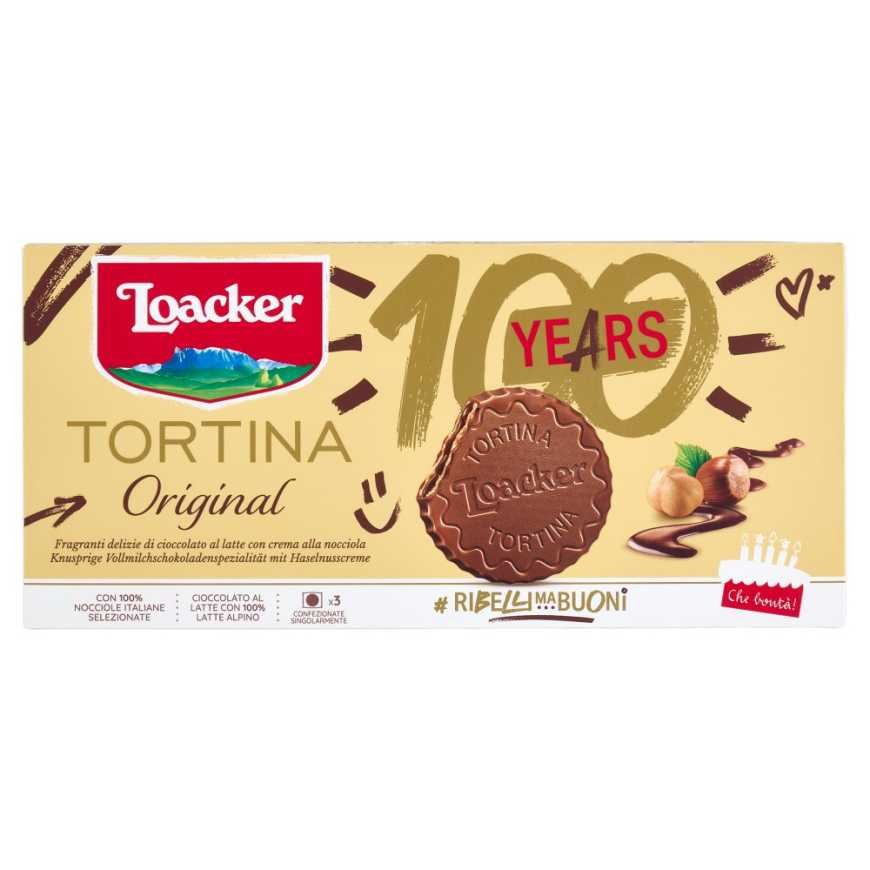 Loacker Tortina Original, 3 шт, 21 г