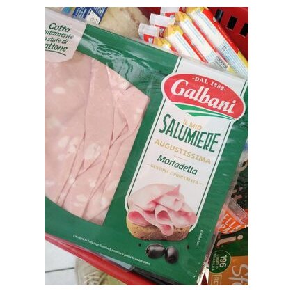 Galbani Augustissima mortadella slices, 80 g