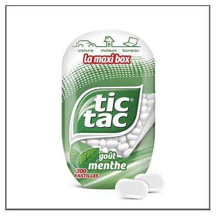 Tic Tac драже мятные большая упаковка, 98 г