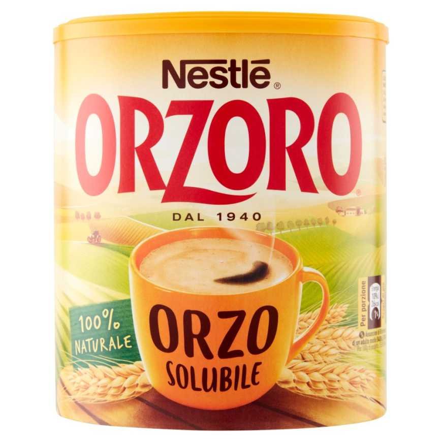 Nestlé Orzoro Растворимый ячменный напиток в банке, 120 г