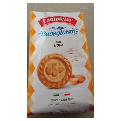 Campiello печенье сдобное с яйцом, 350 г