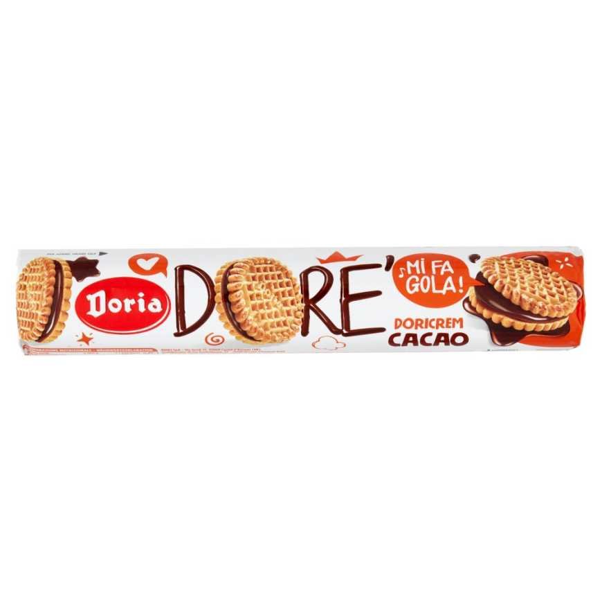 Doria Шоколадное печенье Dorè в тубусе, 150 г