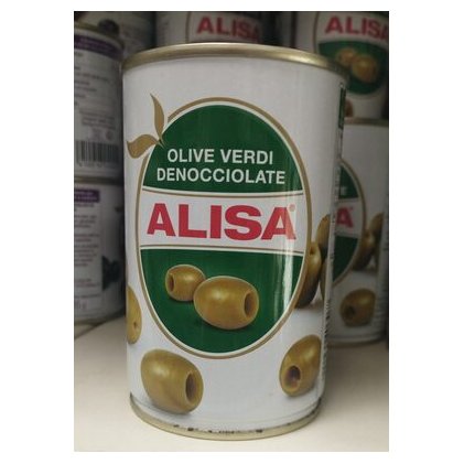 Alisa pitted green olives, 280 g
