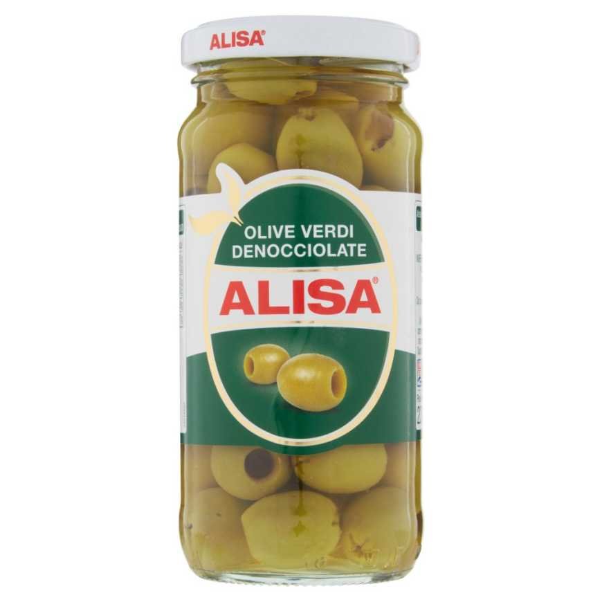 Alisa оливки зеленые без косточки, 230 г