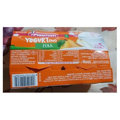 Plasmon детский йогурт со вкусом груши, 2х100 г