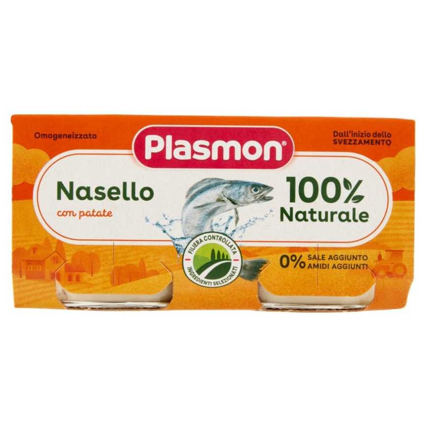 Plasmon гомогенизированное пюре из пикши, 2 × 80 г