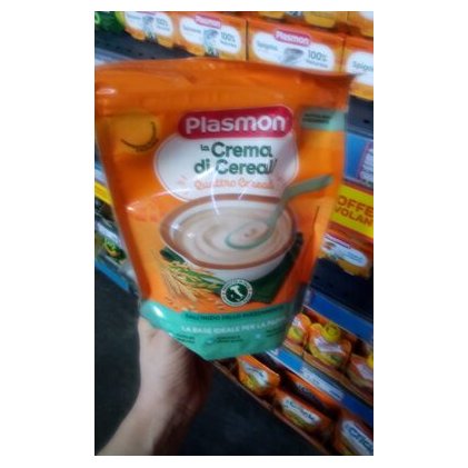 Plasmon каша из 4 злаков, 200 г