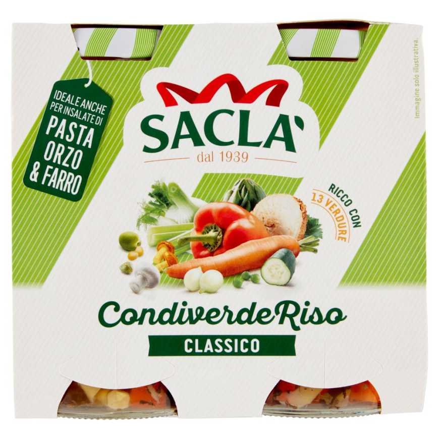 Saclà приправа для риса Condiverde Riso, 2 шт × 290 г