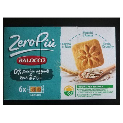 Balocco ZeroPiù классическое печенье, 230 г