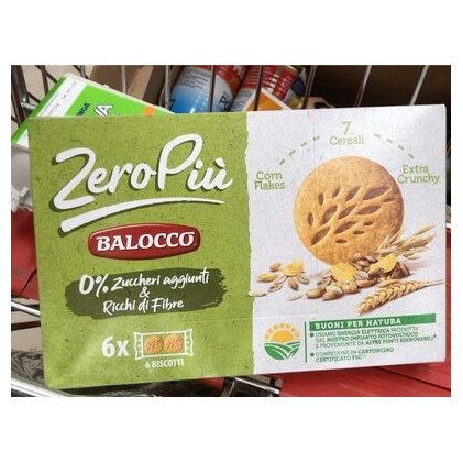 Balocco Zeropiù зерновое печенье, 230 г