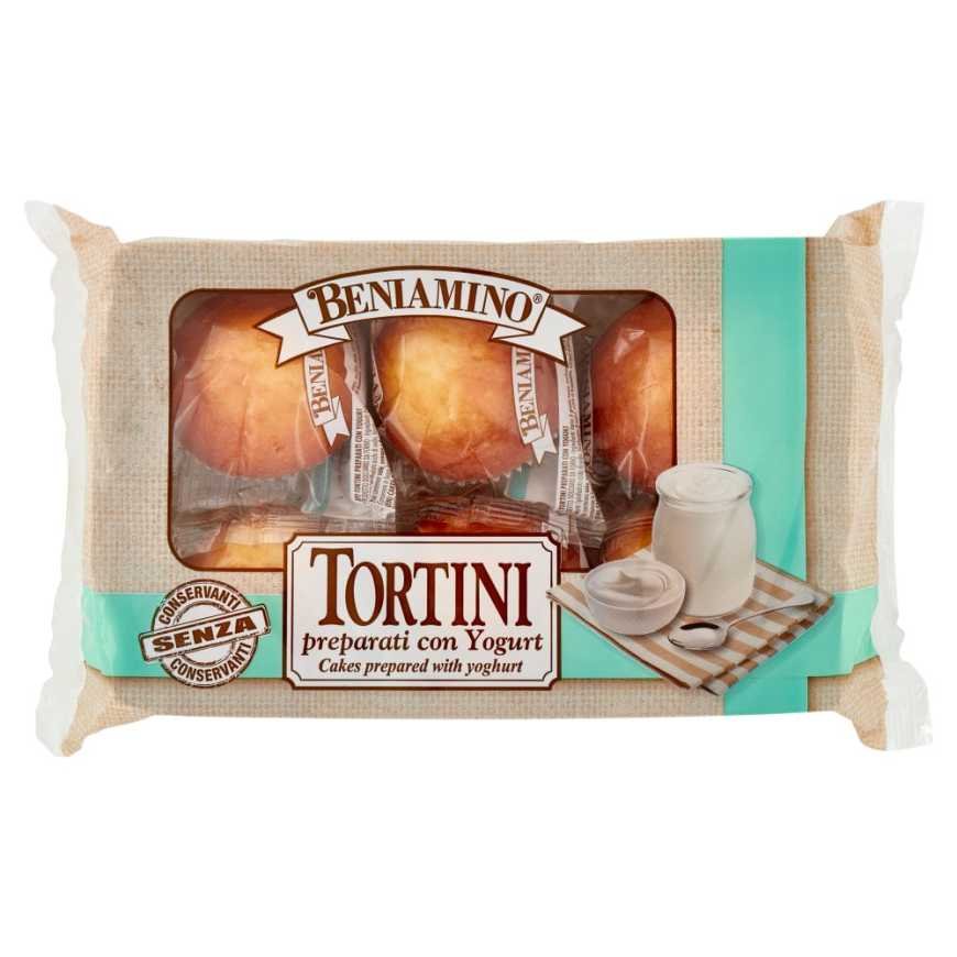 Beniamino yogurt small cake, 6 pcs, 216 g