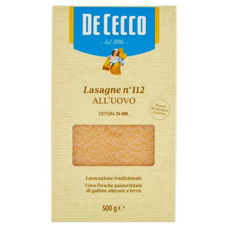 De Cecco Яичная лазанья n.112, 500 г