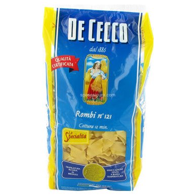 De Cecco макароны Rombi № 121, 500 г
